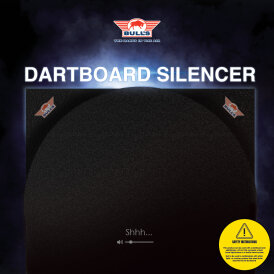 "B-Ware" - BULLS NL Dartboard Silencer Dart Schallschutz für Steeldartboards aller Hersteller