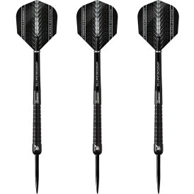 "Leicht bespielt" - Harrows Steel Darts Supergrip Black Edition 90% Tungsten Steeltip Dart Steeldart 26 g