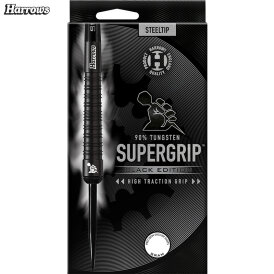 "Leicht bespielt" - Harrows Steel Darts Supergrip Black Edition 90% Tungsten Steeltip Dart Steeldart 26 g