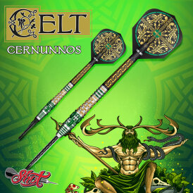 "Leicht bespielt" - Shot Soft Darts Celt Cernunnos 90% Tungsten Softtip Darts Softdart 20 g