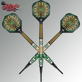"Leicht bespielt" - Shot Soft Darts Celt Cernunnos 90% Tungsten Softtip Darts Softdart 20 g