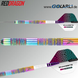 "Leicht bespielt" - Red Dragon Steel Darts Peter Wright Diamond Fusion Spectron SE 90% Tungsten Steeltip Dart Steeldart 22 g