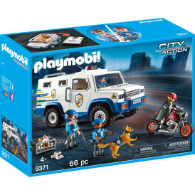 Playmobil City Action Geldtransporter 9371 / Aktion