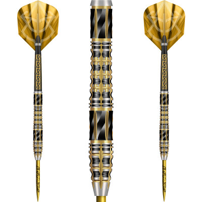 Shot Steel Darts Alchemy Auro 95% Tungsten Steeltip Darts Steeldart