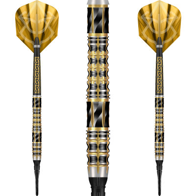 Shot Soft Darts Alchemy Auro 95% Tungsten Softtip Darts Softdart 20 g