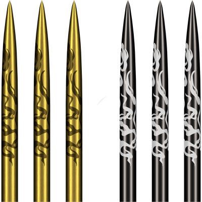 Shot Dart Steel Tip Alchemy Points Wechselspitze Dart Point in verschiedenen Längen & Farben