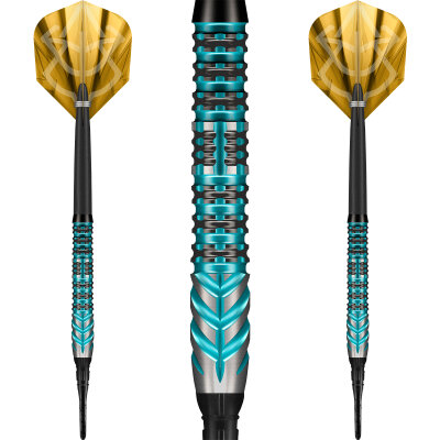 Shot Soft Darts Alchemy Volta 90% Tungsten Softtip Darts Softdart 20 g