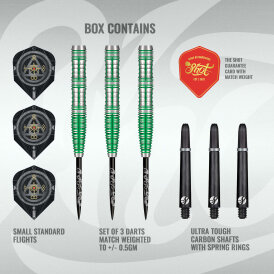 Shot Steel Darts Alchemy Mythril 90% Tungsten Steeltip Darts Steeldart