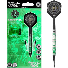 Shot Soft Darts Alchemy Mythril 90% Tungsten Softtip Darts Softdart 20 g
