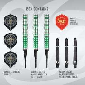 Shot Soft Darts Alchemy Mythril 90% Tungsten Softtip Darts Softdart 20 g
