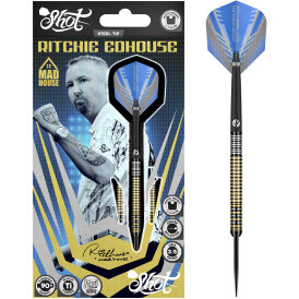 Shot Steel Darts Ritchie Edhouse Madhouse 90% Tungsten Steeltip Darts Steeldart