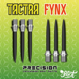 Shot Dart Steel Tip Tactra / Fynx Conversion Points Schraubspitzen Wechselspitze