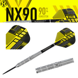 "Leicht bespielt" - Harrows Steel Darts NX90 Parallel 90% Tungsten Steeltip Dart Steeldart 26 g