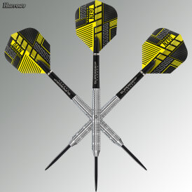 "Leicht bespielt" - Harrows Steel Darts NX90 Parallel 90% Tungsten Steeltip Dart Steeldart 26 g
