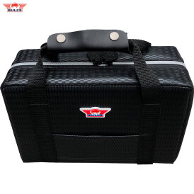 "Ohne Verpackung" - BULL´S NL Ubertas XL Black Carbon Style Case Dartkoffer Darttasche Dartcase