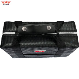 "Ohne Verpackung" - BULL´S NL Ubertas XL Black Carbon Style Case Dartkoffer Darttasche Dartcase