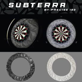 Precise180 Dart Subterra 3D Dartboard Surround / Dart Catchring Nordic Grey
