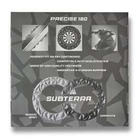Precise180 Dart Subterra 3D Dartboard Surround / Dart Catchring Nordic Grey