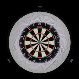 Precise180 Dart Subterra 3D Dartboard Surround / Dart Catchring Nordic Grey