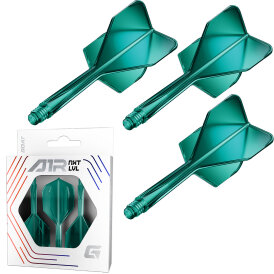 Goat Dart A1R Molded Flight- Schaftsystem Grün Standard Nr.6 M Mittel