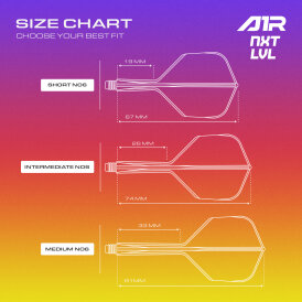 Goat Dart A1R Molded Flight- Schaftsystem Grün Standard Nr.6 M Mittel