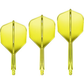 Goat Dart A1R Molded Flight- Schaftsystem Neon Gelb...