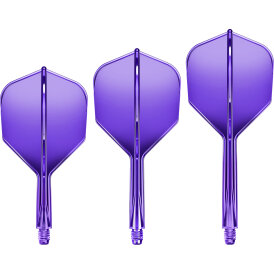 Goat Dart A1R Molded Flight- Schaftsystem Neon Lila...
