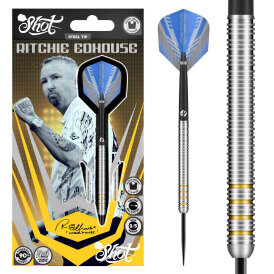 Shot Steel Darts Ritchie Edhouse Core Madhouse 90% Tungsten Steeltip Darts Steeldart  24 g