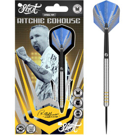 Shot Steel Darts Ritchie Edhouse Core Madhouse 90% Tungsten Steeltip Darts Steeldart  24 g