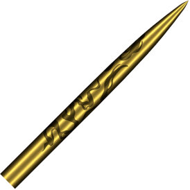 Shot Dart Steel Tip Alchemy Points Wechselspitze Dart Point Gold 32 mm