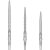 Target Steel Tip SWISS Point Dart Wechsel- Spitzen Schraubspitzen Silber TRB Point 42 mm