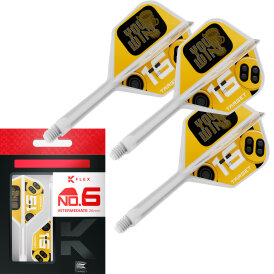 Target Dart K-Flex You Win Flight- Schaftsystem patentierten Twist-System in verschiedenen Längen und Formen