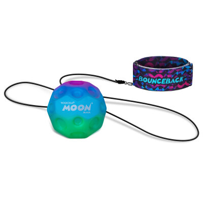 Waboba Moon Ball - Bounceback Extreme Bouncing Springball Sprungball Lila