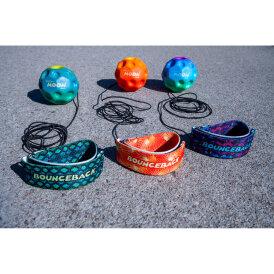 Waboba Moon Ball - Bounceback Extreme Bouncing Springball Sprungball Lila