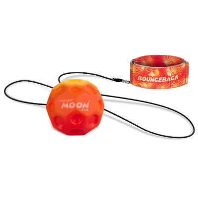 Waboba Moon Ball - Bounceback Extreme Bouncing Springball Sprungball Orange