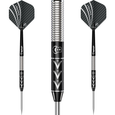 BULL´S Steel Darts Challenger Arno Merk 90% Tungsten Steeltip Darts Steeldart 22 g
