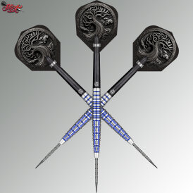 Shot Steel Darts Celt Toranos 90% Tungsten Steeltip Darts Steeldart 24 g / leicht bespielt