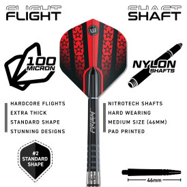 Winmau Steel Darts Joe Cullen 90% Tungsten Steeltip Dart Steeldart 22 g