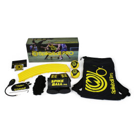 Spikeball Pro Set Roundnet-System Reaktionsspiel Action Ball Set Spielset mit 2 Bällen