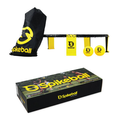 Spikeball Weekender Set Roundnet-System Reaktionsspiel Action Ball Set Spielset mit 2 Bällen
