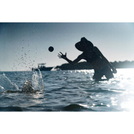 Waboba Seabreeze Ball Wasserball Wurfball Springball Wasser Water Bouncing Wellenlinien