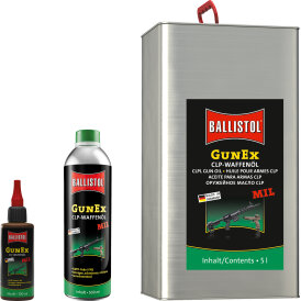 Ballistol GunEx MIL CLP-Waffenöl flüssig zur...