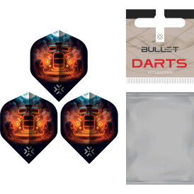 Bullet Dart Flights Hotrod Dartfights Standard verschiedene Design 2026