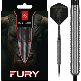 Bullet Steel Darts Fury 90% Tungsten Steeltip Darts...