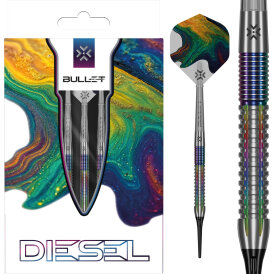 Bullet Soft Darts Diesel V2 85% Tungsten Softtip Darts Softdart 20 g