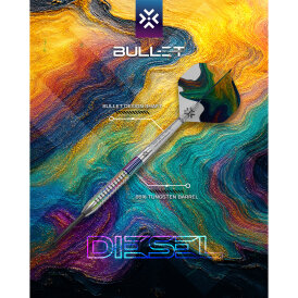 Bullet Steel Darts Diesel V2 85% Tungsten Steeltip Darts Steeldart 25 g