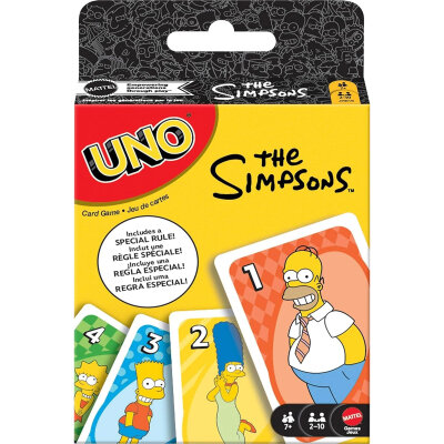 Mattel UNO The Simpsons Kartenspiel MATTEL Games JHB16