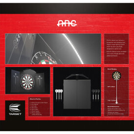 Target ARC Cabinet Set mit ARC Light Dartboard LED Beleuchtungs System - Leicht bespielt