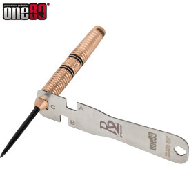 one80 Steel Darts R2 Revolution R2 Interchange Re-verse 2,35 mm Point VHD Steeltip Dart Steeldart 22 g / Leicht bespielt