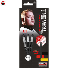 BULL´s Steel Darts Martin Schindler The Wall Generation 3 90% Tungsten Steeltip Darts Steeldart 25 g / Leicht bespielt